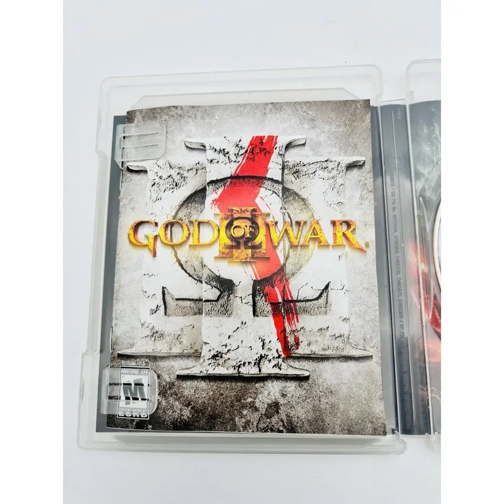 God of War III (Sony PlayStation 3, 2010) Complete With Manual Tested Works VG